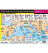 Ausbildung und Praxis Dreipunkt Info-Tafel - Küstenfunkstellen - Westliches Mittelmeer Dreipunkt Verlag