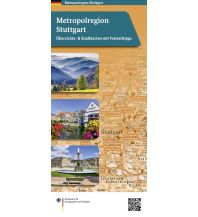 Straßenkarten Deutschland Metropolregion Stuttgart 1:250.000 Bundesamt deuts