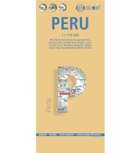 Road Maps Peru, Borch Map Borch GmbH