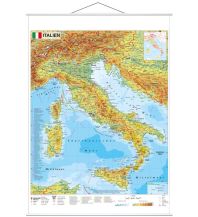 Poster und Wandkarten Stiefel Wandkarte Italien physisch Stiefel GmbH
