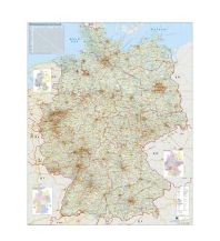 Poster und Wandkarten Verkehrswegekarte Deutschland Stiefel GmbH