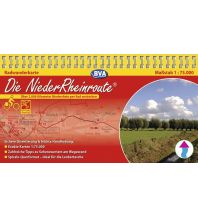 Kompakt-Spiralo BVA Die NiederRheinroute 1:75.000 BVA BikeMedia