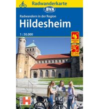 Radwanderkarte BVA Radwandern in der Region Hildesheim, 1:50.000, reiß- und wetterfest, GPS-Tracks Download KOMPASS freytag & berndt