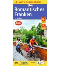 Radkarten Deutschland ADFC-Regionalkarte Romantisches Franken 1:60.000 KOMPASS freytag & berndt
