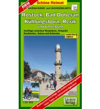 Radkarten Deutschland Radwander- und Wanderkarte Rostock, Bad Doberan, Kühlungsborn, Rerik und Umgebung Dr. Andreas Barthel Verlag