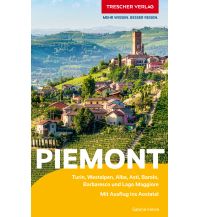 Travel Guides Italy TRESCHER Reiseführer Piemont Trescher Verlag