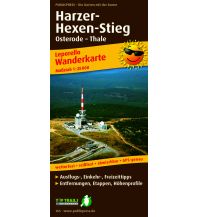 Wanderkarten Harz Harzer-Hexen-Stieg, Wanderkarte 1:25.000 KOMPASS freytag & berndt