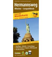 Hiking Maps Hermannsweg, Wanderkarte 1:25.000 Freytag-Berndt und ARTARIA