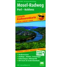 Radkarten Deutschland Mosel-Radweg, Radtourenkarte 1:50.000 KOMPASS freytag & berndt