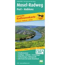 Radkarten Deutschland Mosel-Radweg, Radtourenkarte 1:50.000 KOMPASS freytag & berndt