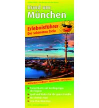 Straßenkarten Rund um München, Erlebnisführer und Karte 1:160.000 KOMPASS freytag & berndt