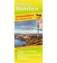 Straßenkarten Rund um München, Erlebnisführer und Karte 1:160.000 KOMPASS freytag & berndt