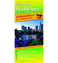 Straßenkarten Rund um Frankfurt am Main, Erlebnisführer und Karte 1:150.000 KOMPASS freytag & berndt