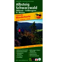 Wanderkarten Deutschland Albsteig - Schwarzwald, Wanderkarte 1:35.000 KOMPASS freytag & berndt