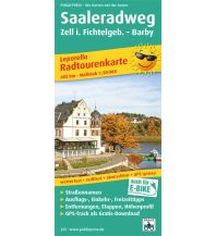 Radkarten Deutschland Saaleradweg, Radtourenkarte 1:50.000 KOMPASS freytag & berndt