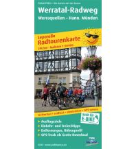 Radkarten Deutschland Werratal-Radweg, Radtourenkarte 1:50.000 KOMPASS freytag & berndt