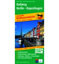 Radkarten Deutschland Radweg Berlin - Kopenhagen 1:50.000 KOMPASS freytag & berndt