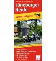 Motorcycle Maps Germany Lüneburger Heide, Motorradkarte 1:200.000 Freytag-Berndt und ARTARIA
