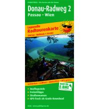 Donau-Radweg 2, Passau - Wien, Radtourenkarte 1:50.000 Freytag-Berndt und ARTARIA