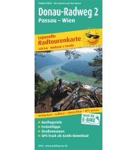 Cycling Maps Austria Donau-Radweg 2, Passau - Wien, Radtourenkarte 1:50.000 Freytag-Berndt und ARTARIA