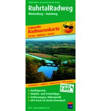 Radkarten Deutschland RuhrtalRadweg, Radtourenkarte 1:50.000 KOMPASS freytag & berndt