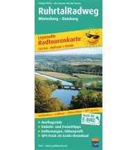 Cycling Maps Germany RuhrtalRadweg, Radtourenkarte 1:50.000 Freytag-Berndt und ARTARIA