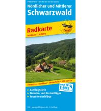 Radkarten Deutschland Nördlicher und Mittlerer Schwarzwald, Radkarte 1:100.000 Freytag-Berndt und ARTARIA