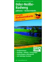 Radkarten Deutschland Oder-Neiße-Radweg, Jablonec - Ueckermünde KOMPASS freytag & berndt