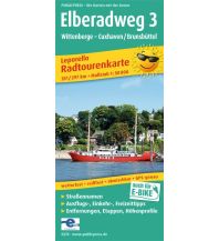 Radkarten Deutschland Elberadweg 3, Wittenberge - Cuxhaven/Brunsbüttel, Radtourenkarte 1:50.000 
 KOMPASS freytag & berndt