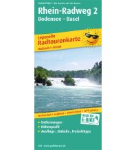 Cycling Maps Switzerland Rhein-Radweg 2, Bodensee - Basel, Radtourenkarte 1:50.000 Freytag-Berndt und ARTARIA