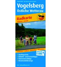Radkarten Deutschland Vogelsberg, Radkarte 1:100.000 KOMPASS freytag & berndt