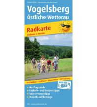 Radkarten Deutschland Vogelsberg, Radkarte 1:100.000 KOMPASS freytag & berndt