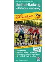 Radkarten Deutschland Unstrut-Radweg, Radtourenkarte 1:50.000 KOMPASS freytag & berndt
