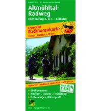 Radkarten Deutschland Altmühltal-Radweg, Radtourenkarte 1:50.000 KOMPASS freytag & berndt