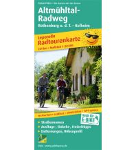 Radkarten Deutschland Altmühltal-Radweg, Radtourenkarte 1:50.000 KOMPASS freytag & berndt