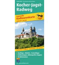 Cycling Maps Germany Kocher-Jagst-Radweg, Radtourenkarte 1:50.000 Freytag-Berndt und ARTARIA