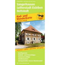 Cycling Maps Germany Sangerhausen - Lutherstadt Eisleben - Hettstedt, Rad- und Wanderkarte 1:50.000 Freytag-Berndt und ARTARIA