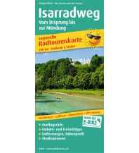 Radkarten Österreich Isarradweg, Radtourenkarte 1:50.000 KOMPASS freytag & berndt