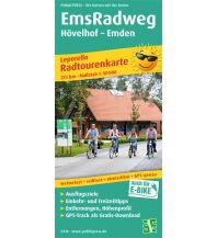 Radkarten Deutschland EmsRadweg, Radtourenkarte 1:50.000 KOMPASS freytag & berndt