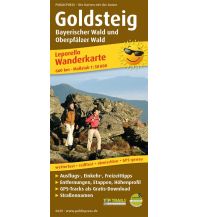 Hiking Maps Bavaria Goldsteig, Wanderkarte 1:50.000 Freytag-Berndt und ARTARIA