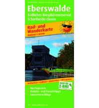 Radkarten Deutschland Eberswalde, Rad- und Wanderkarte 1:50.000 KOMPASS freytag & berndt