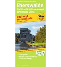 Radkarten Deutschland Eberswalde, Rad- und Wanderkarte 1:50.000 KOMPASS freytag & berndt