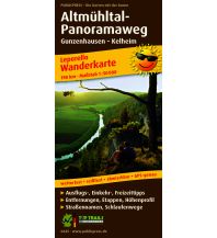 Wanderkarten Deutschland Altmühltal-Panoramaweg, Wanderkarte 1:50.000 KOMPASS freytag & berndt