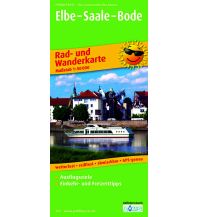 Radkarten Deutschland Elbe - Saale - Bode, Rad- und Wanderkarte 1:50.000 KOMPASS freytag & berndt