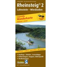 Wanderkarten Deutschland Rheinsteig 2, Wanderkarte 1:25.000 KOMPASS freytag & berndt