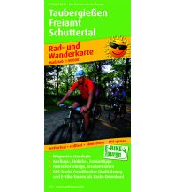 Radkarten Deutschland Taubergießen - Freiamt - Schuttertal, Rad- und Wanderkarte 1:50.000 KOMPASS freytag & berndt