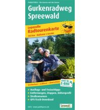 Radkarten Deutschland Gurkenradweg Spreewald, Radtourenkarte 1:50.000 KOMPASS freytag & berndt