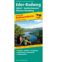 Radkarten Deutschland Eder-Radweg, Radtourenkarte 1:50.000 KOMPASS freytag & berndt