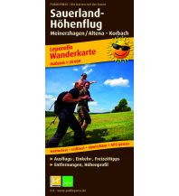 Wanderkarten Sauerland - Höhenflug, Wanderkarte 1:25.000 KOMPASS freytag & berndt