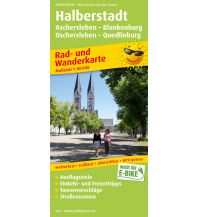 Radkarten Deutschland Halberstadt, Rad- und Wanderkarte 1:50.000 Freytag-Berndt und ARTARIA